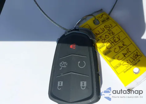 2018 Chevrolet Malibu Lt из США, поврежденный, VIN 1G1ZD5ST7JF134270